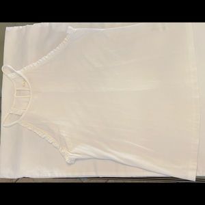 Lilly Pulitzer white top, Sz S
